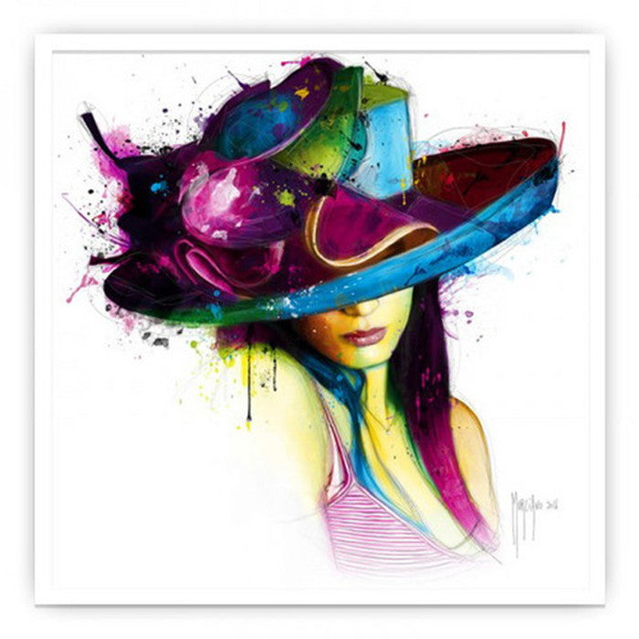 パトリス・マルチアーノ Murciano Patrice La Jeune Fille au Chapeau ヒモ付 AP-10014 アート 絵 フレーム 店舗 カフェ ラウンジ ロビー ホテル 法人 kar-6261499s1の画像