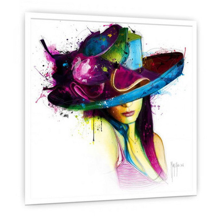 パトリス・マルチアーノ Murciano Patrice La Jeune Fille au Chapeau ヒモ付 AP-10014 アート 絵 フレーム 店舗 カフェ ラウンジ ロビー ホテル 法人 kar-6261499s1の画像