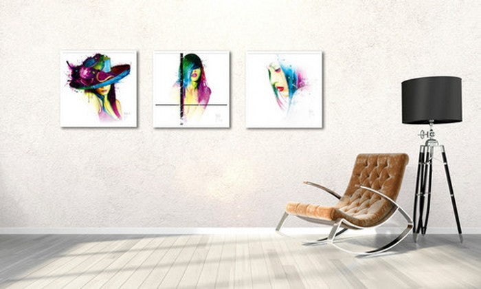 パトリス・マルチアーノ Murciano Patrice Colors ヒモ付 AP-10016 アート 絵 フレーム 店舗 カフェ ラウンジ ロビー ホテル 法人 kar-6261502s1の画像