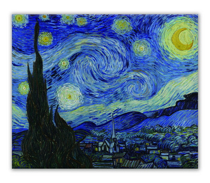 名画キャンバスアート フィンセント・ファン・ゴッホ Vincent van Gogh 星月夜 CM-1009 店舗 カフェ ラウンジ ロビー ホテル 法人 kar-6622607s1の画像
