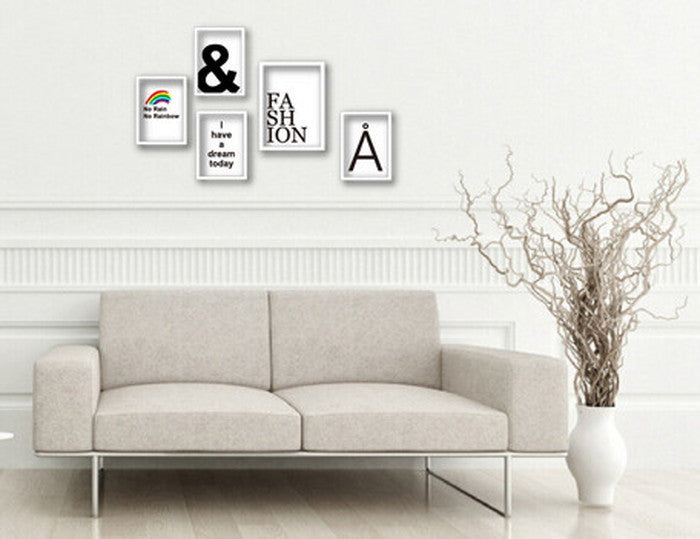 タイポグラフィー アート Typography8 TP-2008BR-A3 フレームカラー ブラウン サイズ A3 店舗 カフェ ラウンジ ロビー ホテル 法人 kar-7423151S8の画像