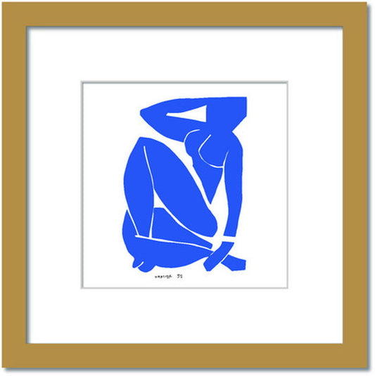 アンリ・マティス Henri Matisse Nu bleuIII Blue Nude3 HM-3005NA Lサイズフレームカラー ナチュラル kar-7484905S12