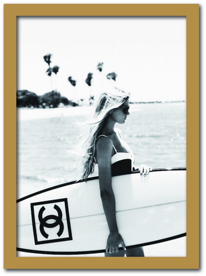 シャネル CHANEL Fashion Photography series FS-2001NA-A3 フレームカラー ナチュラル サイズ A3 店舗 カフェ ラウンジ ロビー ホテル 法人 kar-7486247S8の画像