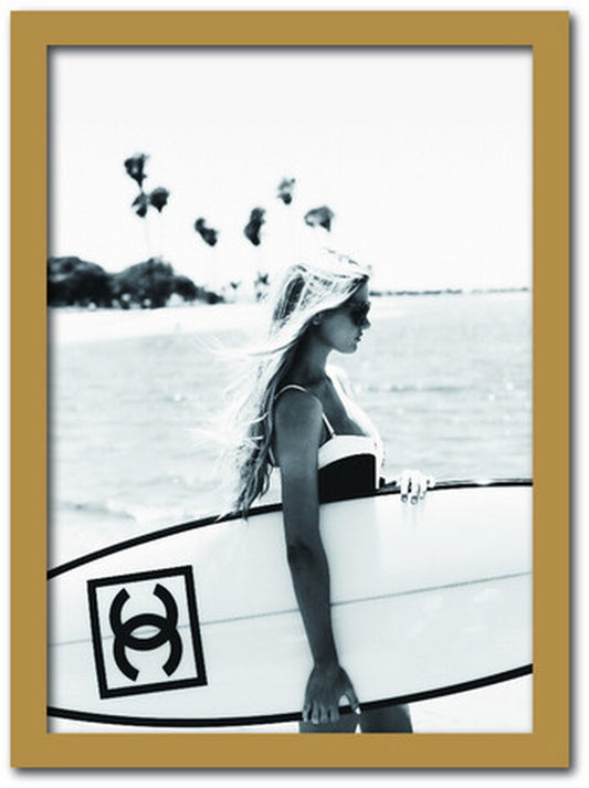 シャネル CHANEL Fashion Photography series FS-2001NA-A3 フレームカラー ナチュラル サイズ A3 店舗 カフェ ラウンジ ロビー ホテル 法人 kar-7486247S8の画像