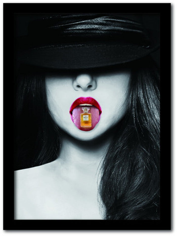 シャネル CHANEL Fashion Photography series FS-1003BK-A4 フレームカラー ブラック サイズ A4 店舗 カフェ ラウンジ ロビー ホテル 法人 kar-7486252S1の画像