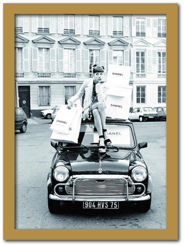 シャネル CHANEL Fashion Photography series FS-2006NA-A3 フレームカラー ナチュラル サイズ A3 店舗 カフェ ラウンジ ロビー ホテル 法人 kar-7486257S8の画像