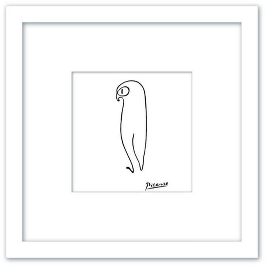 パブロ・ピカソ Pablo Picasso PS-2012WH-M フレームカラー ホワイト Mサイズ 店舗 カフェ ラウンジ ロビー ホテル 法人 kar-7486308S7の画像