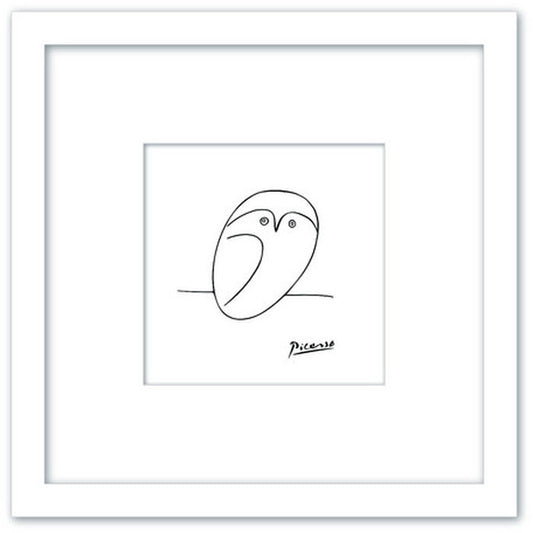 パブロ・ピカソ Pablo Picasso PS-1011WH-S フレームカラー ホワイト Sサイズ 店舗 カフェ ラウンジ ロビー ホテル 法人 kar-7486312S3の画像