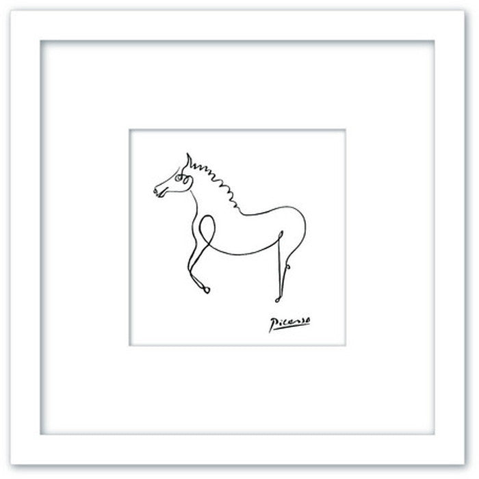 パブロ・ピカソ Pablo Picasso PS-1010WH-S フレームカラー ホワイト Sサイズ 店舗 カフェ ラウンジ ロビー ホテル 法人 kar-7486314S3の画像