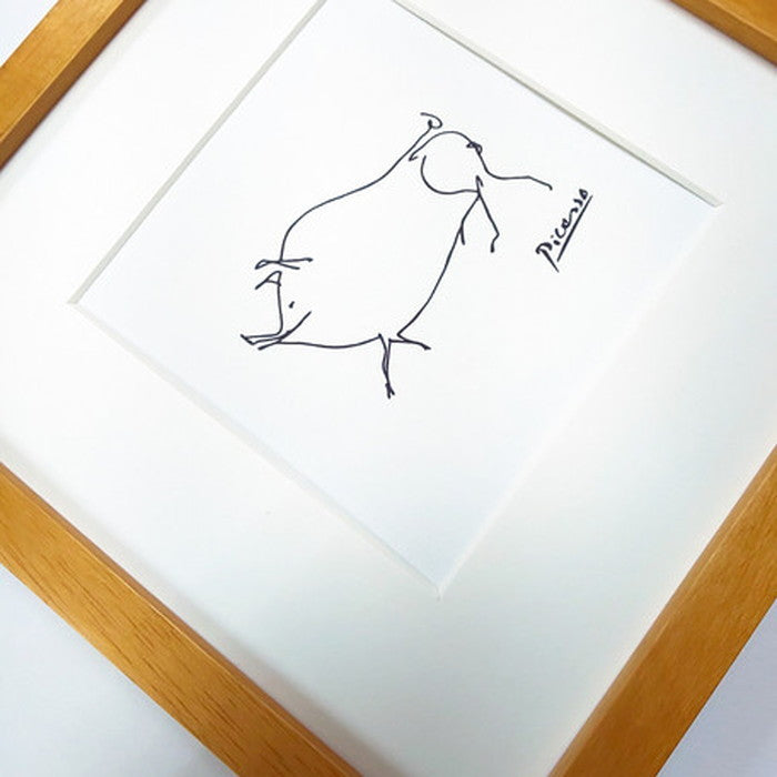 パブロ・ピカソ Pablo Picasso PS-2009WH-M フレームカラー ホワイト Mサイズ 店舗 カフェ ラウンジ ロビー ホテル 法人 kar-7486315S7の画像