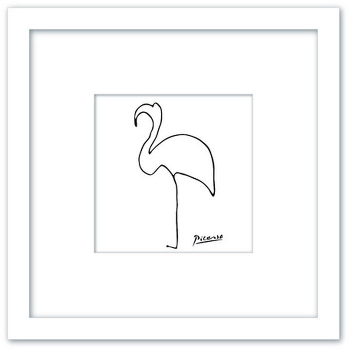 パブロ・ピカソ Pablo Picasso PS-2008WH-M フレームカラー ホワイト Mサイズ 店舗 カフェ ラウンジ ロビー ホテル 法人 kar-7486316S7の画像