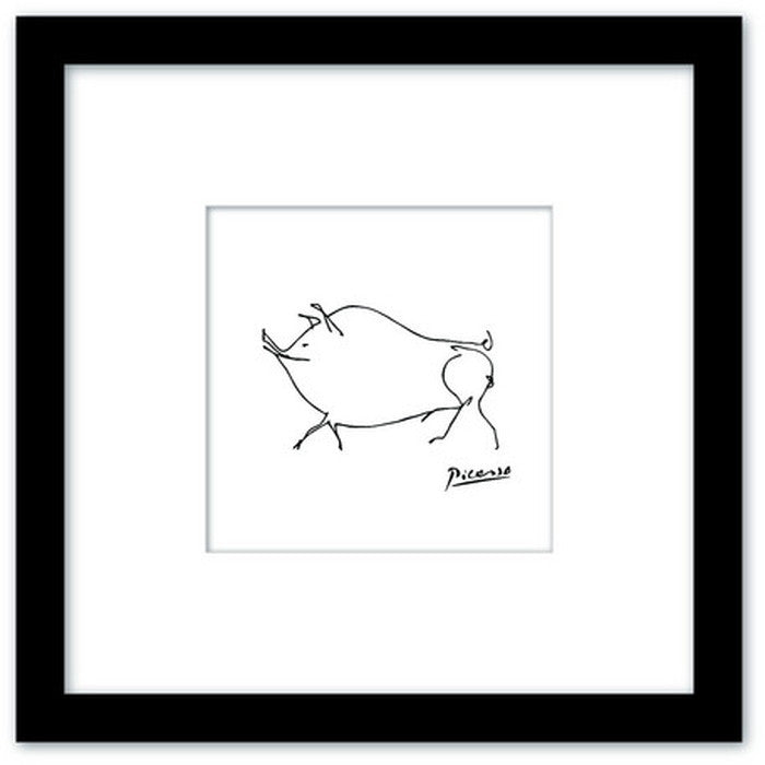 パブロ・ピカソ Pablo Picasso PS-2003BK-M フレームカラー ブラック Mサイズ 店舗 カフェ ラウンジ ロビー ホテル 法人 kar-7486323S8の画像