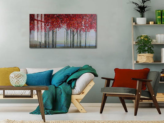 バーニッシュ ウォール アート BURNISH WALL ART NORDIC FOREST1 BWA-001 kar-7859267s1