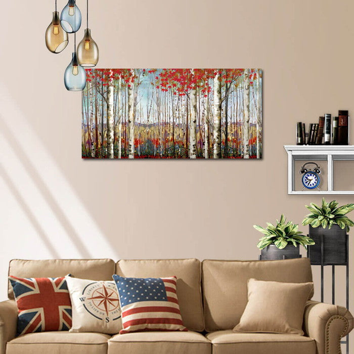 バーニッシュ ウォール アート BURNISH WALL ART NORDIC FOREST3 BWA-003 kar-7859277s1