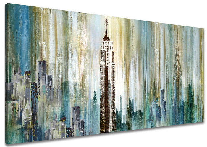 バーニッシュ ウォール アート BURNISH WALL ART Empire State Building BWA-019 kar-7859640s1