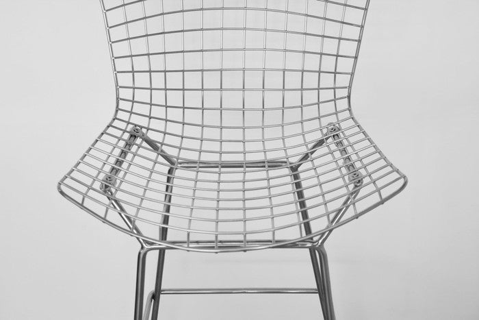 ベルトイア カウンタースツール クロームメッキ ブラック ホワイト W54xD56xH104 sh70 e-comfort デザイナーズ ジェネリック家具 リプロダクト  kwg-bs7193aの画像