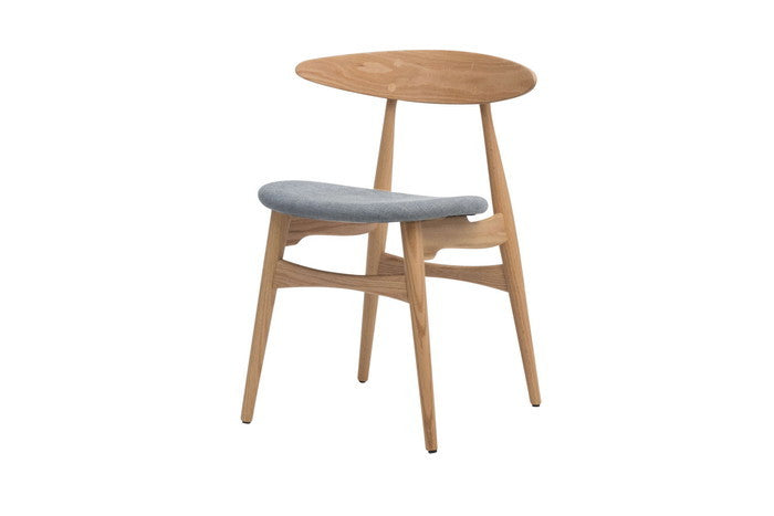 【即納】1542 チェア ファブリック レッドオーク ブラウン ブラック ミディアムグレー W58xD46xH74 sh47 e-comfort デザイナーズ ジェネリック家具 リプロダクト  kwg-ch15426t3b3jの画像