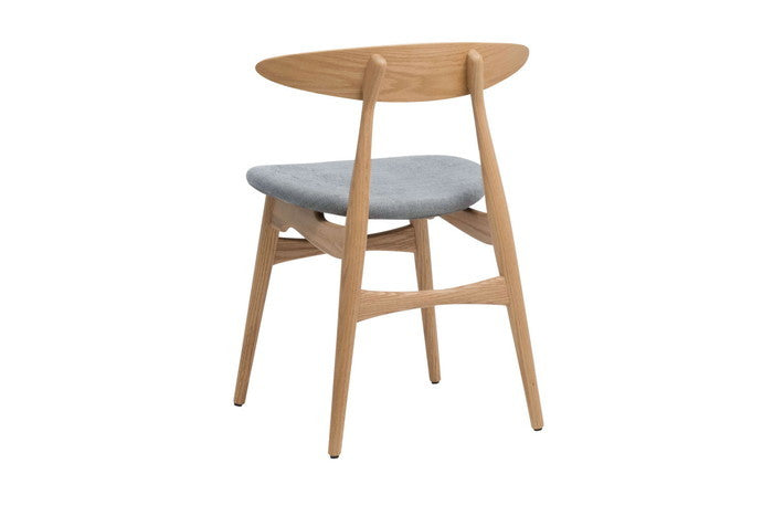 【即納】1542 チェア ファブリック レッドオーク ブラウン ブラック ミディアムグレー W58xD46xH74 sh47 e-comfort デザイナーズ ジェネリック家具 リプロダクト  kwg-ch15426t3b3jの画像