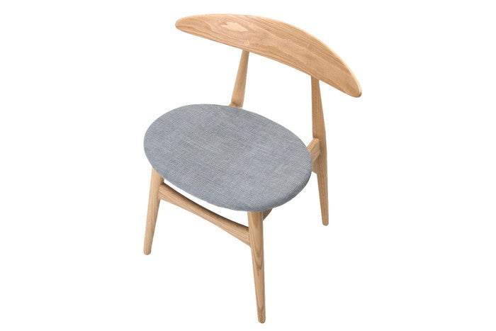 【即納】1542 チェア ファブリック レッドオーク ブラウン ブラック ミディアムグレー W58xD46xH74 sh47 e-comfort デザイナーズ ジェネリック家具 リプロダクト  kwg-ch15426t3b3jの画像