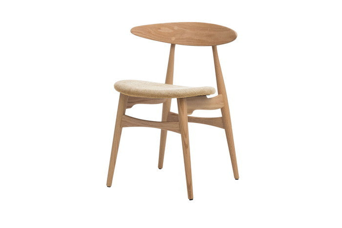 【即納】1542 チェア ファブリック レッドオーク ブラウン ブラック ミディアムグレー W58xD46xH74 sh47 e-comfort デザイナーズ ジェネリック家具 リプロダクト  kwg-ch15426t3b3jの画像