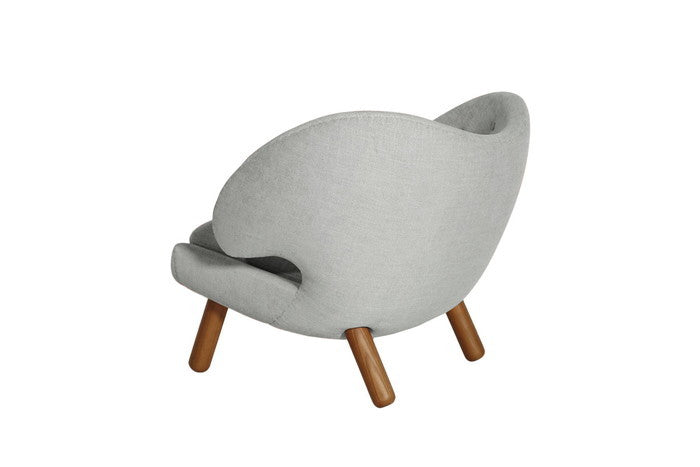 【即納】フィン・ユール ペリカンチェア ボタン付き アッシュブラウン ファブリック 保証付 e-comfort デザイナーズ ジェネリック家具 リプロダクト  kwg-ch2008a6f3mの画像