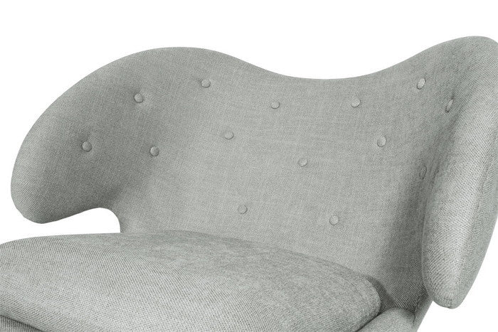 【即納】フィン・ユール ペリカンチェア ボタン付き アッシュブラウン ファブリック 保証付 e-comfort デザイナーズ ジェネリック家具 リプロダクト  kwg-ch2008a6f3mの画像