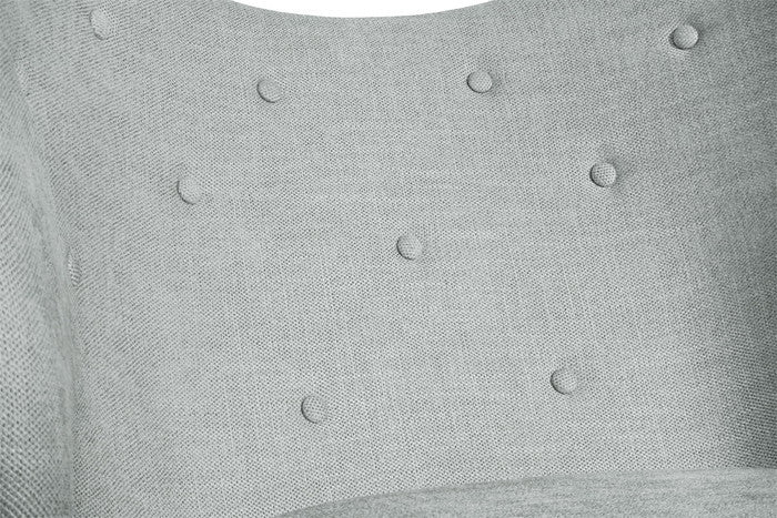 【即納】フィン・ユール ペリカンチェア ボタン付き アッシュブラウン ファブリック 保証付 e-comfort デザイナーズ ジェネリック家具 リプロダクト  kwg-ch2008a6f3mの画像