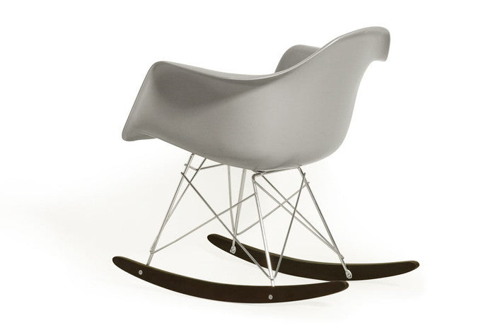 RAR ロッキング アームシェルチェア FRPマット仕上げ ブラック ホワイト グレー レッド ペールブルー ライム ウォールナット ステンレスロッド W62xD69xH67 sh40 AH60 e-comfort デザイナーズ ジェネリック家具 リプロダクト  kwg-ch6135の画像