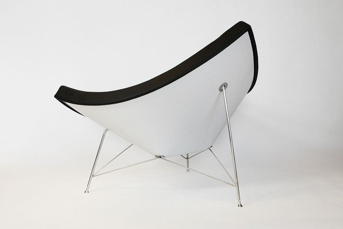 ココナッツチェア ファブリック FRPマット仕上げ ホワイト ステンレススチール ライトグレー ミディアムグレー ダークグレー ライトブルー レイクブルー レッド オレンジ ベージュ ダークブラウン ダークレッド ペールピンク イエロー ネイビー W105xD82xH84 e-comfort デザイナーズ ジェネリック家具 リプロダクト 店舗 カフェ ラウンジ ロビー ホテル 法人 kwg-ch7143-fbの画像