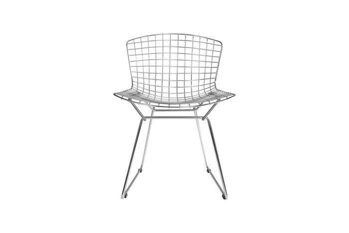 ベルトイヤサイドチェアA スチール クロームメッキ ブラック ホワイト W54xD55xH75 e-comfort デザイナーズ ジェネリック家具 リプロダクト  kwg-ch7177aの画像