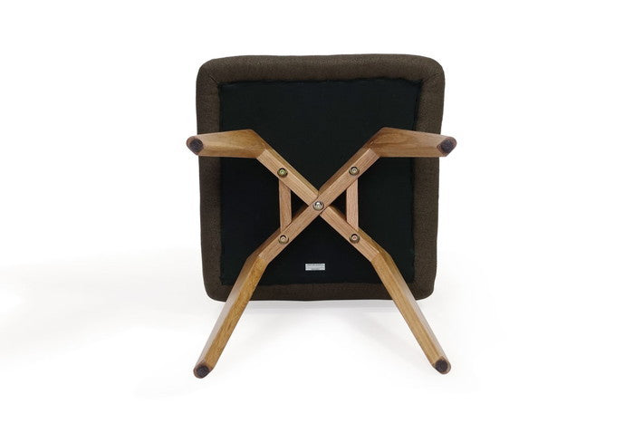 マーズチェア オーク オークブラウン ファブリック 保証付 e-comfort デザイナーズ ジェネリック家具 リプロダクト  kwg-ch8035の画像