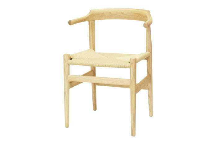 【即納】ラストダイニング チェア アッシュ ブラック ペーパーコードナチュラル W55xD50xH75 sh46 AH69 e-comfort デザイナーズ ジェネリック家具 リプロダクト  kwg-ch90256e6g8aの画像