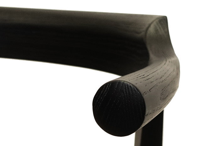 【即納】ラストダイニング チェア アッシュ ブラック ペーパーコードナチュラル W55xD50xH75 sh46 AH69 e-comfort デザイナーズ ジェネリック家具 リプロダクト  kwg-ch90256e6g8aの画像