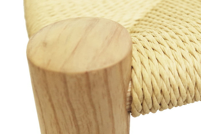 【即納】ラストダイニング チェア アッシュ ブラック ペーパーコードナチュラル W55xD50xH75 sh46 AH69 e-comfort デザイナーズ ジェネリック家具 リプロダクト  kwg-ch90256e6g8aの画像