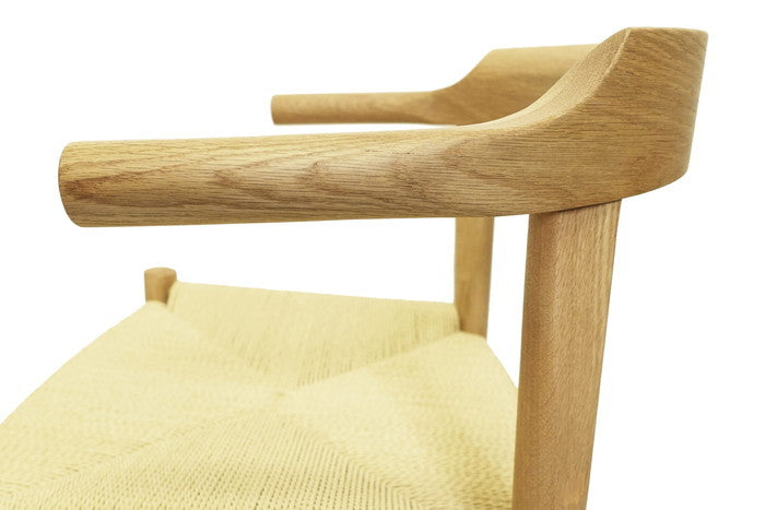 【即納】ラストダイニング チェア オーク ペーパーコードナチュラル W55xD50xH75 sh46 AH69 e-comfort デザイナーズ ジェネリック家具 リプロダクト  kwg-ch90256j8aの画像