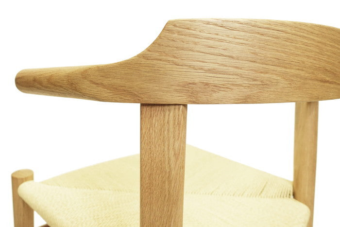 【即納】ラストダイニング チェア オーク ペーパーコードナチュラル W55xD50xH75 sh46 AH69 e-comfort デザイナーズ ジェネリック家具 リプロダクト  kwg-ch90256j8aの画像