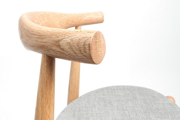 【即納】9109 チェア ファブリック レッドオーク ブラウン ブラック ライトグレー W54xD44xH73 sh45 e-comfort デザイナーズ ジェネリック家具 リプロダクト  kwg-ch91096t3a3cの画像