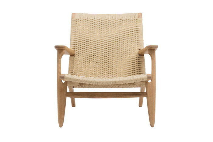 【即納】9297 ラウンジチェア レッドオーク ブラウン ブラック ペーパーコードナチュラル W69xD80xH76 sh34 AH56 e-comfort デザイナーズ ジェネリック家具 リプロダクト  kwg-ch92976t8aの画像