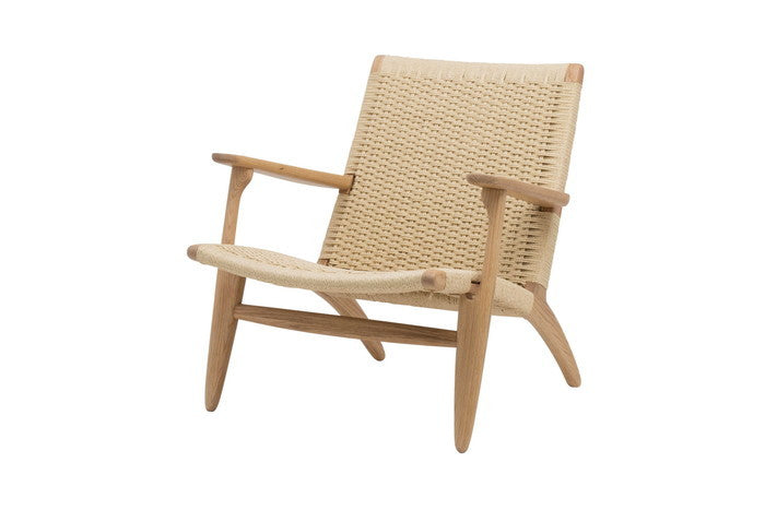 【即納】9297 ラウンジチェア レッドオーク ブラウン ブラック ペーパーコードナチュラル W69xD80xH76 sh34 AH56 e-comfort デザイナーズ ジェネリック家具 リプロダクト  kwg-ch92976t8aの画像