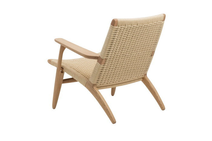 【即納】9297 ラウンジチェア レッドオーク ブラウン ブラック ペーパーコードナチュラル W69xD80xH76 sh34 AH56 e-comfort デザイナーズ ジェネリック家具 リプロダクト  kwg-ch92976t8aの画像