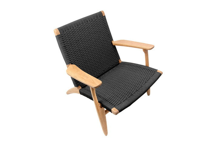 9297 ラウンジチェア レッドオーク ブラウン ブラック ペーパーコードナチュラル W69xD80xH76 sh34 AH56 e-comfort デザイナーズ ジェネリック家具 リプロダクト  kwg-ch9297の画像