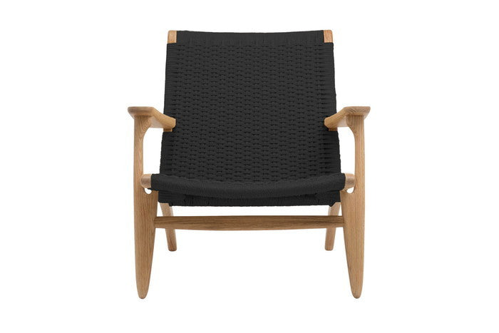 9297 ラウンジチェア レッドオーク ブラウン ブラック ペーパーコードナチュラル W69xD80xH76 sh34 AH56 e-comfort デザイナーズ ジェネリック家具 リプロダクト  kwg-ch9297の画像