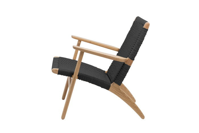 9297 ラウンジチェア レッドオーク ブラウン ブラック ペーパーコードナチュラル W69xD80xH76 sh34 AH56 e-comfort デザイナーズ ジェネリック家具 リプロダクト  kwg-ch9297の画像