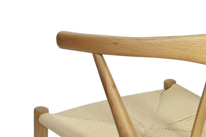 【即納】リボーンチェア オーク ナチュラル ペーパーコード 保証付 e-comfort デザイナーズ ジェネリック家具 リプロダクト  kwg-CH9324H6J8Aの画像