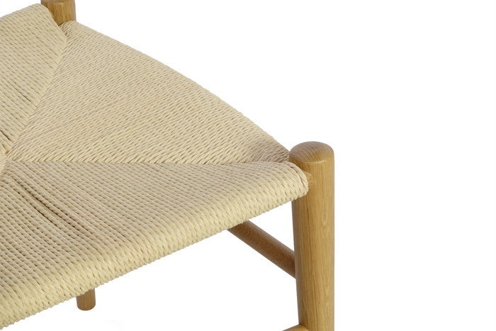 【即納】リボーンチェア オーク ナチュラル ペーパーコード 保証付 e-comfort デザイナーズ ジェネリック家具 リプロダクト  kwg-CH9324H6J8Aの画像