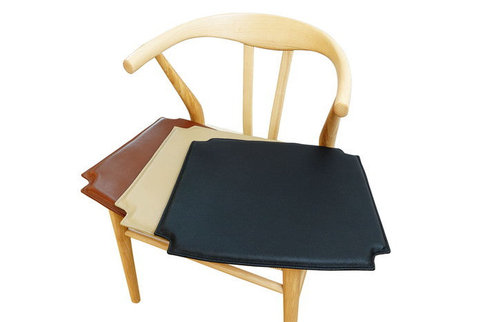 【即納】リボーンチェア 専用シートのみ PUレザー ブラック ブラウン ベージュ W47xD41xH2 e-comfort デザイナーズ ジェネリック家具 リプロダクト  kwg-ch9324sの画像