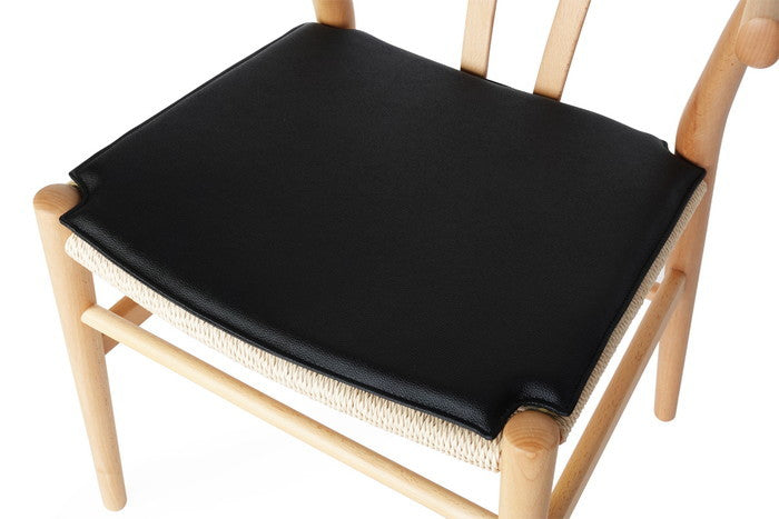 【即納】リボーンチェア 専用シートのみ PUレザー ブラック ブラウン ベージュ W47xD41xH2 e-comfort デザイナーズ ジェネリック家具 リプロダクト  kwg-ch9324sの画像