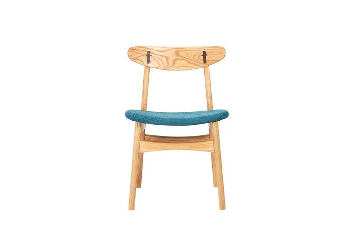 【即納】9517 チェア ファブリック レッドオーク ブラウン ブラック レイクブルー W50xD47xH75 sh45 e-comfort デザイナーズ ジェネリック家具 リプロダクト  kwg-ch95176t3e3jの画像