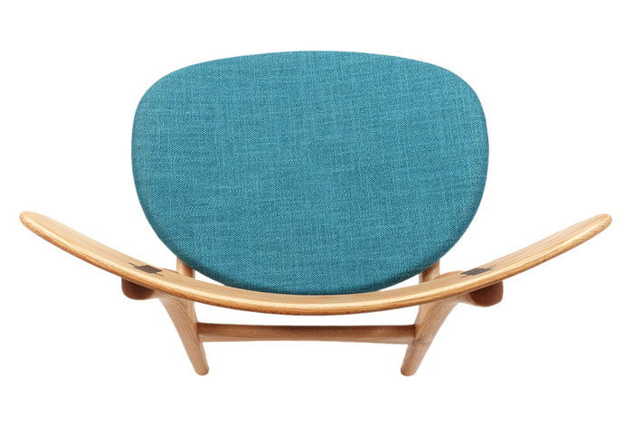 【即納】9517 チェア ファブリック レッドオーク ブラウン ブラック レイクブルー W50xD47xH75 sh45 e-comfort デザイナーズ ジェネリック家具 リプロダクト  kwg-ch95176t3e3jの画像