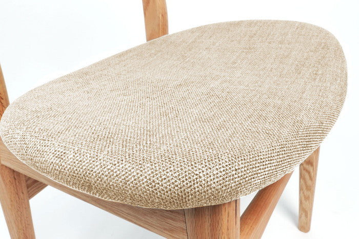 【即納】9517 チェア ファブリック レッドオーク ブラウン ブラック レイクブルー W50xD47xH75 sh45 e-comfort デザイナーズ ジェネリック家具 リプロダクト  kwg-ch95176t3e3jの画像